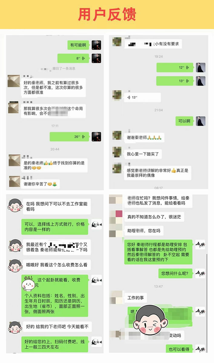 测算后您将知道以下信息