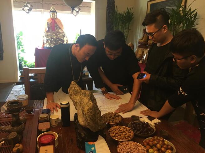 秦阳明重阳节画幅