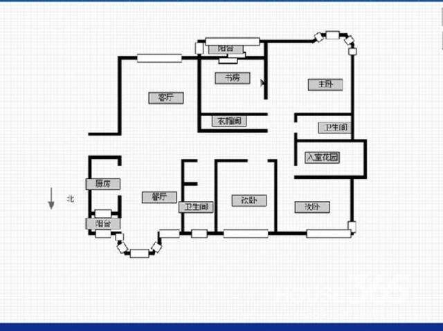 家居户型图好风水的格局