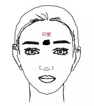 印堂发黑