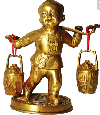 镇宅化煞运财童子