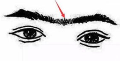 连心眉的男人面相