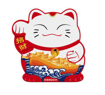 店里放招财猫招财